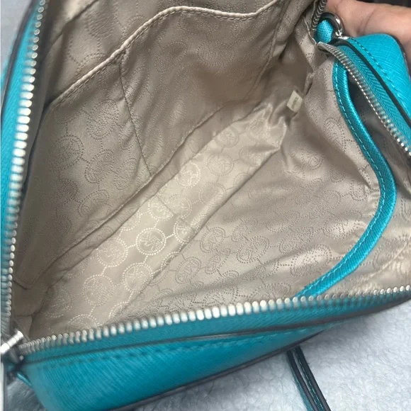 Michael Kors Vibrant Teal Crossbody Bag - Picture 7 of 7
